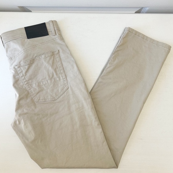 English Laundry Men's Slim Fit 5 Pocket Twill Chino Pants Beige Size 32 - Picture 14 of 14